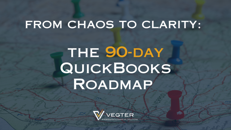 Business owner identifying duplicate income, unreconciled accounts, and miscoded expenses during a QuickBooks Wellness Check